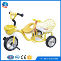 Factory wholesale good quality cheap baby tricycle, baby twins tricycle, kids double seat tricycle, children tricycle for twins